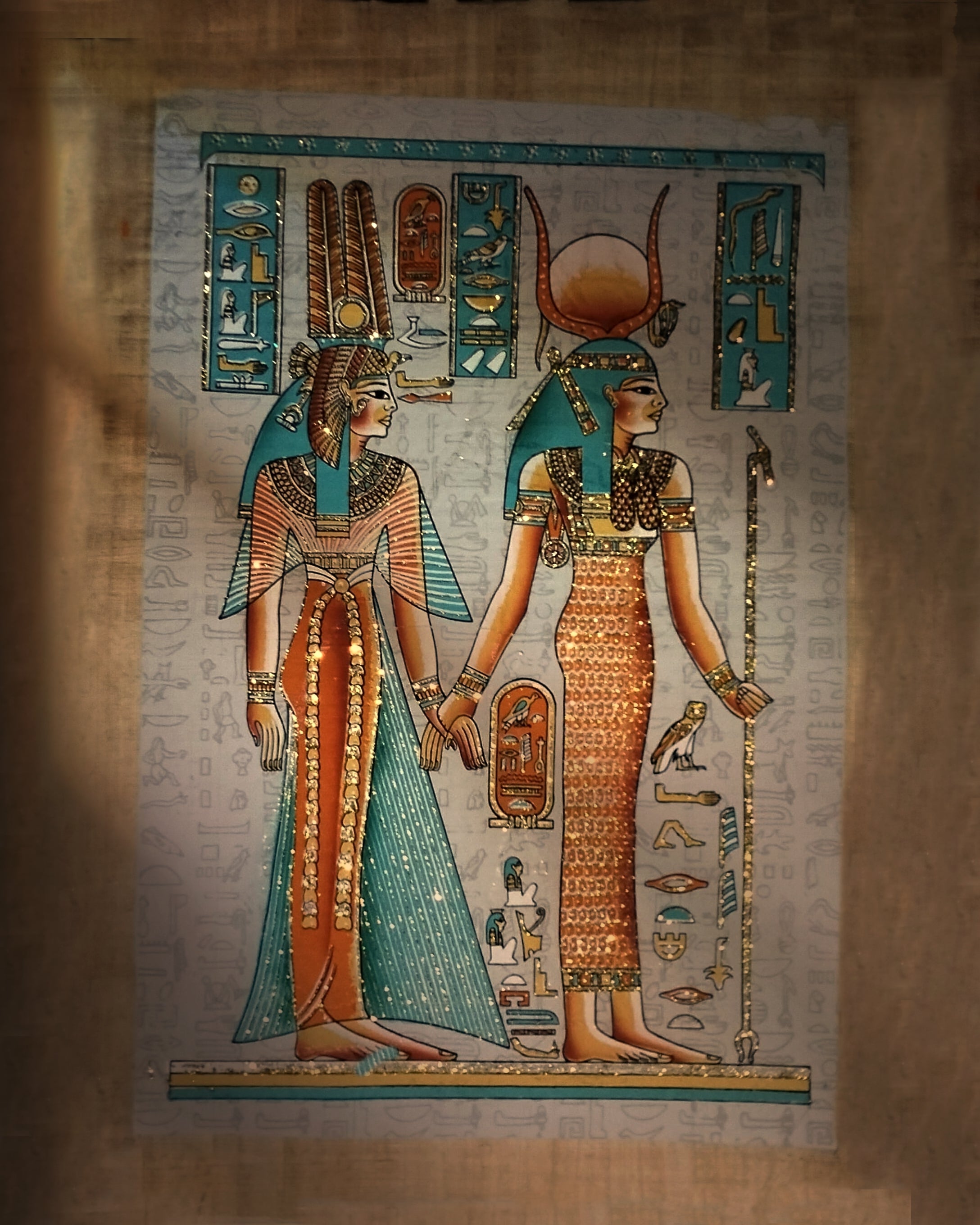 Papyrus of Isis and Hathor
